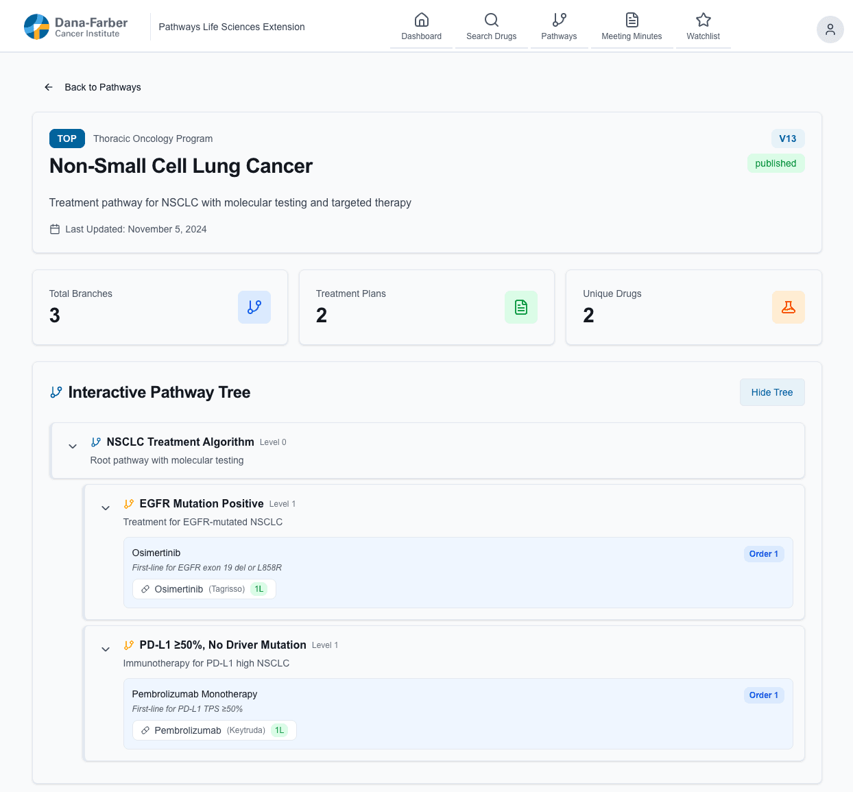 Pathway Explorer screenshot